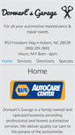 Mobile Screenshot of dorwartsgarage.com